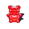Red gummy bear symbol